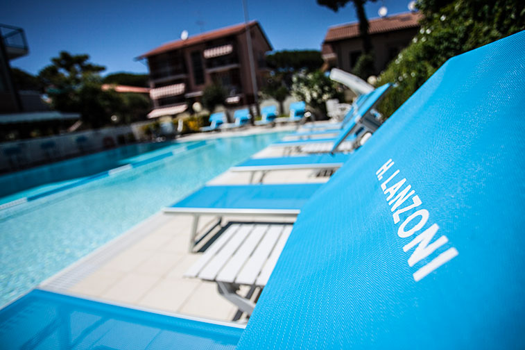 Piscina Hotel Lanzoni Pinarella di Cervia